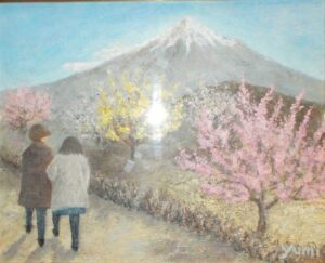 岩本山の梅／伊藤由美