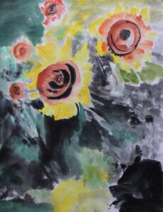 ひまわり／澤柳孝子