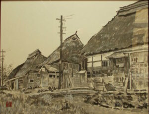 妙高村の秋／石川勝英