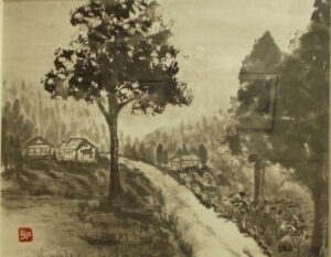 田舎道／渡邊知子