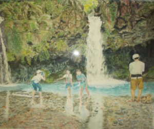 涼を楽しむ／野村眞知子